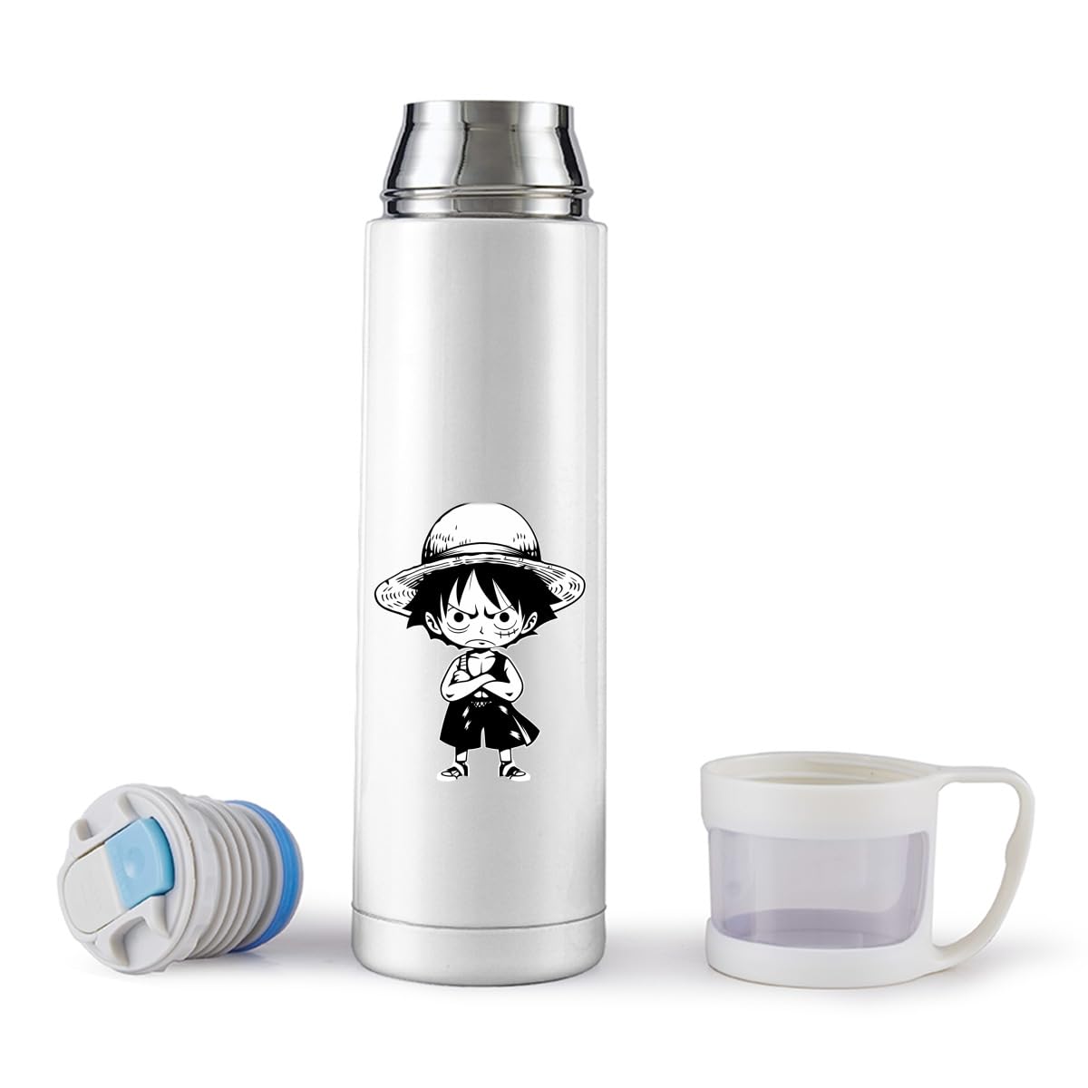 Amazon｜水筒 ワンピース ルフィ ONE PIECE 魔法瓶 ステンレスボトル